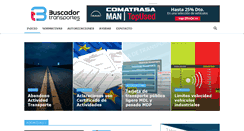 Desktop Screenshot of buscadortransportes.com